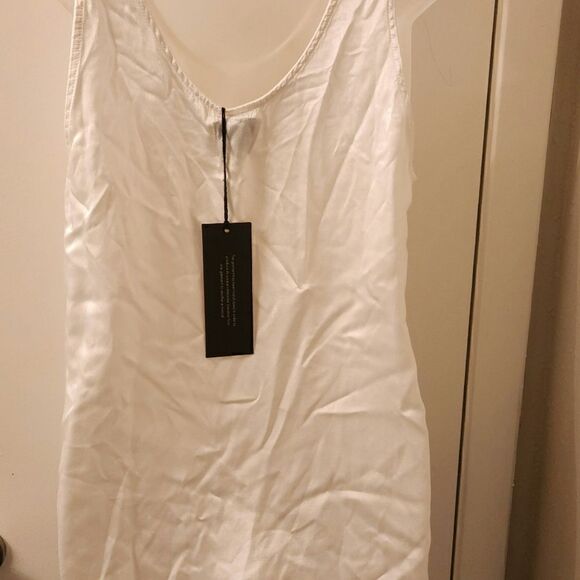 Tina + Jo Martini feather tank top  sz S NWT - Picture 3 of 5